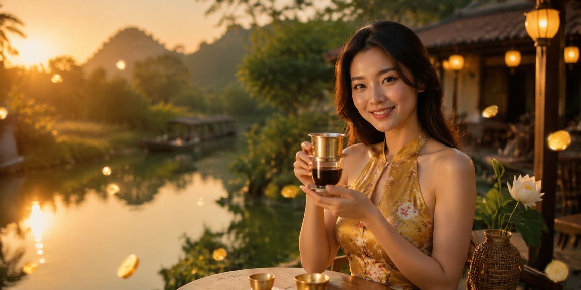 Người dùng thư giãn với trò chơi casino trực tuyến tại Ninh Bình cùng tách cà phê